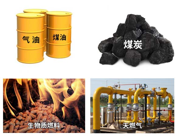 常見的熱源可以分為固體燃料、液體燃料、氣體燃料等